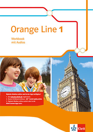 Buchcover Orange Line 1  | EAN 9783125482814 | ISBN 3-12-548281-X | ISBN 978-3-12-548281-4