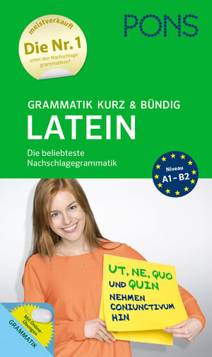 Buchcover PONS Grammatik kurz & bündig Latein  | EAN 9783125627659 | ISBN 3-12-562765-6 | ISBN 978-3-12-562765-9