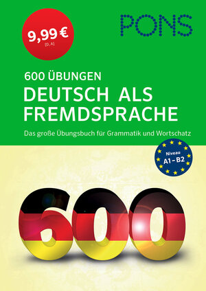 Buchcover PONS 600 Übungen Deutsch als Fremdsprache  | EAN 9783125628588 | ISBN 3-12-562858-X | ISBN 978-3-12-562858-8