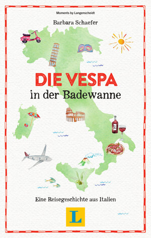 Buchcover Langenscheidt Die Vespa in der Badewanne  | EAN 9783125632059 | ISBN 3-12-563205-6 | ISBN 978-3-12-563205-9