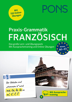 Buchcover PONS Praxis-Grammatik Französisch  | EAN 9783125660014 | ISBN 3-12-566001-7 | ISBN 978-3-12-566001-4