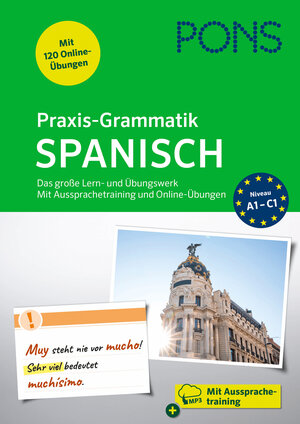 Buchcover PONS Praxis-Grammatik Spanisch  | EAN 9783125660472 | ISBN 3-12-566047-5 | ISBN 978-3-12-566047-2
