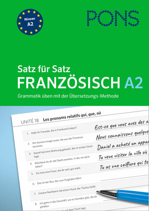 Buchcover PONS Satz für Satz Französisch A2 | EAN 9783125660670 | ISBN 3-12-566067-X | ISBN 978-3-12-566067-0