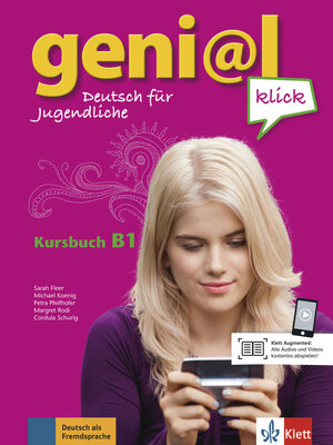 Buchcover geni@l klick B1 | Sarah Fleer | EAN 9783126050692 | ISBN 3-12-605069-7 | ISBN 978-3-12-605069-2