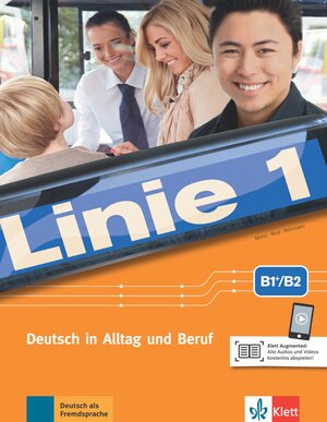 Buchcover Linie 1 B1+/B2 | Ulrike Moritz | EAN 9783126071086 | ISBN 3-12-607108-2 | ISBN 978-3-12-607108-6