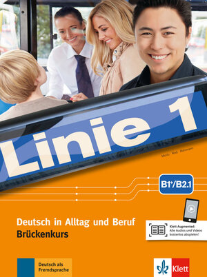 Buchcover Linie 1 B1+/B2.1 | Ulrike Moritz | EAN 9783126071116 | ISBN 3-12-607111-2 | ISBN 978-3-12-607111-6