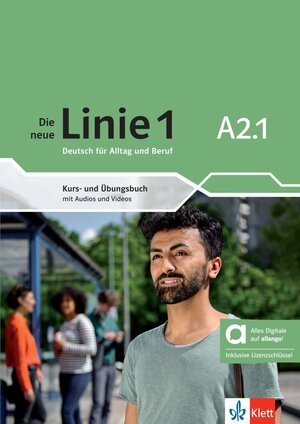 Buchcover Die neue Linie 1 A2.1 - Hybride Ausgabe allango  | EAN 9783126072762 | ISBN 3-12-607276-3 | ISBN 978-3-12-607276-2