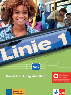 Buchcover Linie 1 A2.2 - Hybride Ausgabe allango  | EAN 9783126072953 | ISBN 3-12-607295-X | ISBN 978-3-12-607295-3