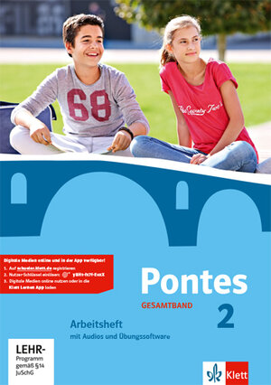 Buchcover Pontes Gesamtband 2  | EAN 9783126223546 | ISBN 3-12-622354-0 | ISBN 978-3-12-622354-6
