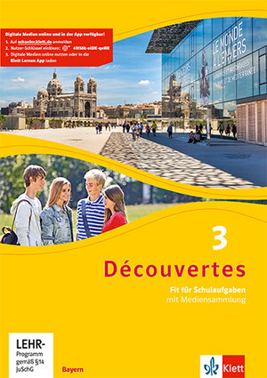 Buchcover Découvertes 3. Ausgabe Bayern  | EAN 9783126224369 | ISBN 3-12-622436-9 | ISBN 978-3-12-622436-9