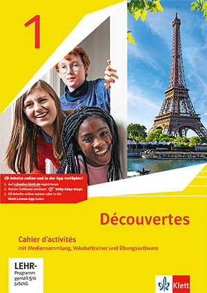Buchcover Découvertes 1. Ausgabe 1. oder 2. Fremdsprache  | EAN 9783126240154 | ISBN 3-12-624015-1 | ISBN 978-3-12-624015-4