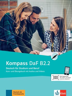 Buchcover Kompass DaF B2.2 | Birgit Braun | EAN 9783126700023 | ISBN 3-12-670002-0 | ISBN 978-3-12-670002-3
