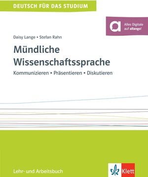 Buchcover Mündliche Wissenschaftssprache | Daisy Lange | EAN 9783126753678 | ISBN 3-12-675367-1 | ISBN 978-3-12-675367-8