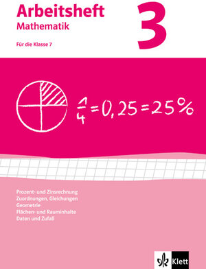 Buchcover Prozent- und Zinsrechnung, Zuordnungen, Gleichungen, Geometrie, Daten und Zufall. Ausgabe ab 2009  | EAN 9783127468038 | ISBN 3-12-746803-2 | ISBN 978-3-12-746803-8