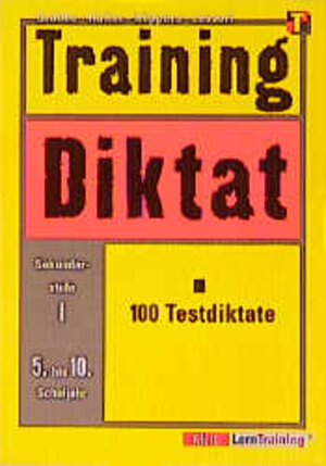 Buchcover Training Diktat SI | Fabian Grabbe | EAN 9783129220498 | ISBN 3-12-922049-6 | ISBN 978-3-12-922049-8