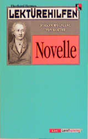 Buchcover Lektürehilfen Johann Wolfgang von Goethe "Novelle" | Eberhard Hermes | EAN 9783129223543 | ISBN 3-12-922354-1 | ISBN 978-3-12-922354-3