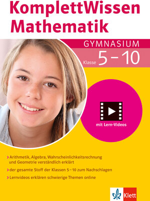 Buchcover Komplett Wissen Mathematik Gymnasium  | EAN 9783129260975 | ISBN 3-12-926097-8 | ISBN 978-3-12-926097-5