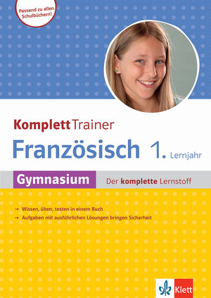 Buchcover Klett KomplettTrainer Gymnasium Französisch 1. Lernjahr  | EAN 9783129270271 | ISBN 3-12-927027-2 | ISBN 978-3-12-927027-1