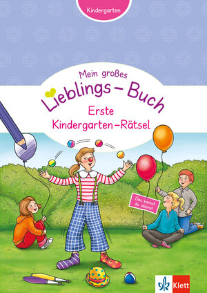 Buchcover Klett Mein Lieblings-Buch Erste Kindergarten-Rätsel  | EAN 9783129491966 | ISBN 3-12-949196-1 | ISBN 978-3-12-949196-6