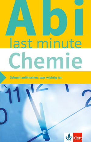 Buchcover Klett Abi last minute Chemie  | EAN 9783129493212 | ISBN 3-12-949321-2 | ISBN 978-3-12-949321-2