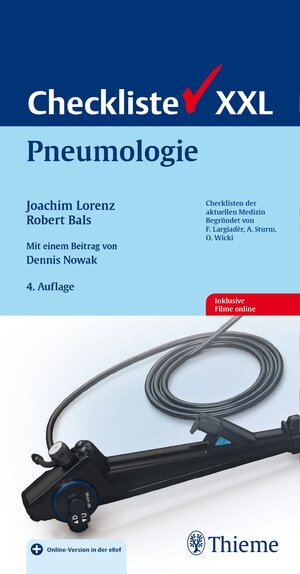 Buchcover Checkliste Pneumologie | Joachim Lorenz | EAN 9783131150745 | ISBN 3-13-115074-2 | ISBN 978-3-13-115074-5