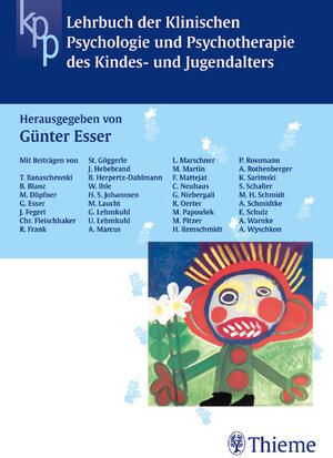 Buchcover Lehrbuch der Klinischen Psychologie und Psychotherapie des Kindes- und Jugendalters  | EAN 9783131260819 | ISBN 3-13-126081-5 | ISBN 978-3-13-126081-9