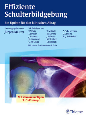 Buchcover Effiziente Schulterbilgebung | Jürgen Mäurer | EAN 9783131305619 | ISBN 3-13-130561-4 | ISBN 978-3-13-130561-9