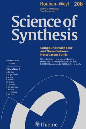 Buchcover Science of Synthesis: Houben-Weyl Methods of Molecular Transformations Vol. 20b  | EAN 9783131446916 | ISBN 3-13-144691-9 | ISBN 978-3-13-144691-6
