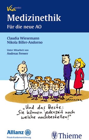 Buchcover Medizinethik | Nikola Biller-Andorno | EAN 9783131528216 | ISBN 3-13-152821-4 | ISBN 978-3-13-152821-6