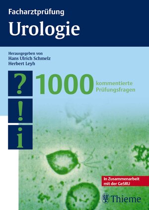 Buchcover Facharztprüfung Urologie  | EAN 9783131688613 | ISBN 3-13-168861-0 | ISBN 978-3-13-168861-3
