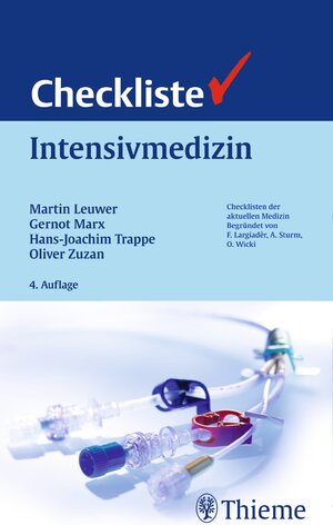 Buchcover Checkliste Intensivmedizin  | EAN 9783131764843 | ISBN 3-13-176484-8 | ISBN 978-3-13-176484-3