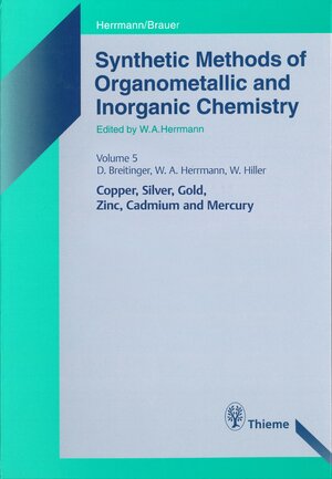 Buchcover Synthetic Methods of Organometallic and Inorganic Chemistry, Volume 5, 1999  | EAN 9783131792112 | ISBN 3-13-179211-6 | ISBN 978-3-13-179211-2