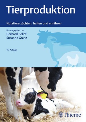 Buchcover Tierproduktion  | EAN 9783132418080 | ISBN 3-13-241808-0 | ISBN 978-3-13-241808-0