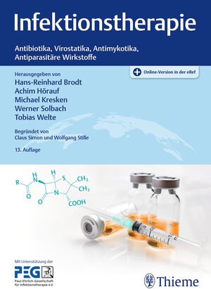 Buchcover Infektionstherapie  | EAN 9783132423435 | ISBN 3-13-242343-2 | ISBN 978-3-13-242343-5