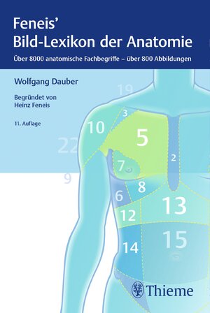 Buchcover Bild-Lexikon der Anatomie | Wolfgang Dauber | EAN 9783132427402 | ISBN 3-13-242740-3 | ISBN 978-3-13-242740-2