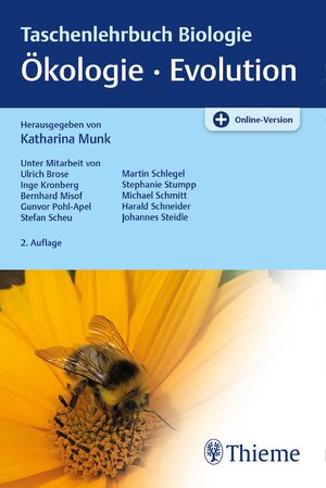 Buchcover Taschenlehrbuch Biologie: Ökologie, Evolution  | EAN 9783132439528 | ISBN 3-13-243952-5 | ISBN 978-3-13-243952-8