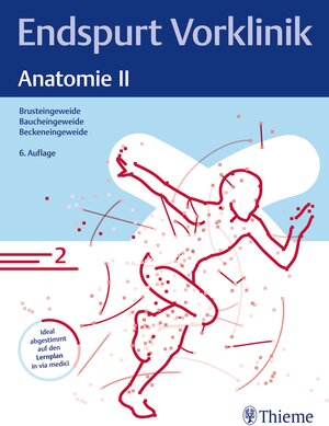 Buchcover Endspurt Vorklinik: Anatomie II  | EAN 9783132445314 | ISBN 3-13-244531-2 | ISBN 978-3-13-244531-4