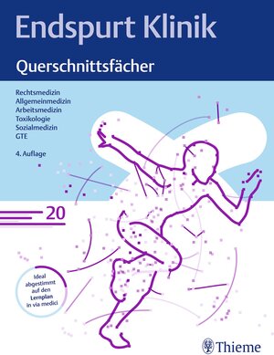 Buchcover Endspurt Klinik: Querschnittsfächer  | EAN 9783132445536 | ISBN 3-13-244553-3 | ISBN 978-3-13-244553-6