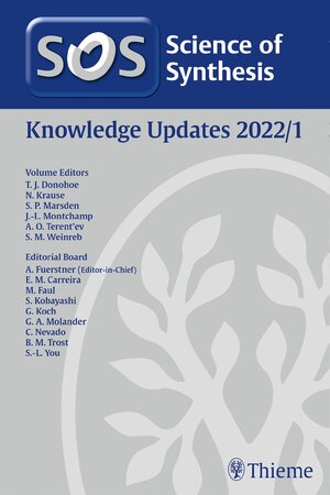 Buchcover Science of Synthesis: Knowledge Updates 2022/1  | EAN 9783132451476 | ISBN 3-13-245147-9 | ISBN 978-3-13-245147-6