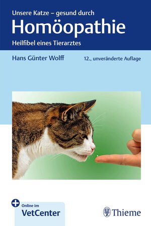 Buchcover Unsere Katze - gesund durch Homöopathie | Hans Günter Wolff | EAN 9783132456853 | ISBN 3-13-245685-3 | ISBN 978-3-13-245685-3