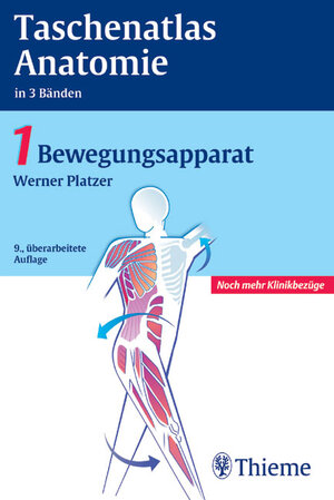 Taschenatlas Anatomie. in 3 Bänden: Taschenatlas der Anatomie 1. Bewegungsapparat: BD 1