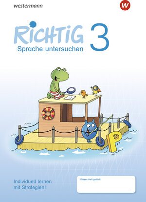 Buchcover RICHTIG Sprache untersuchen - Ausgabe 2018 | Renate Andreas | EAN 9783141232837 | ISBN 3-14-123283-0 | ISBN 978-3-14-123283-7