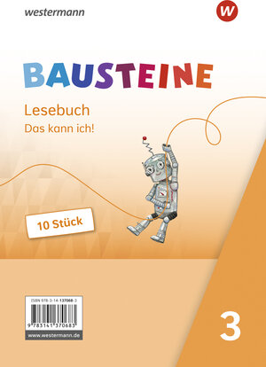 Buchcover BAUSTEINE Lesebuch - Ausgabe 2021 | Regina Eberlein | EAN 9783141370683 | ISBN 3-14-137068-0 | ISBN 978-3-14-137068-3