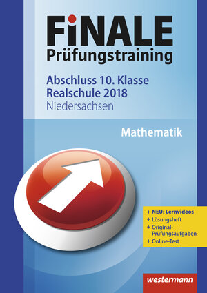 Buchcover FiNALE Prüfungstraining / FiNALE Prüfungstraining Abschluss 10. Klasse Realschule Niedersachsen | Bernhard Humpert | EAN 9783141718287 | ISBN 3-14-171828-8 | ISBN 978-3-14-171828-7
