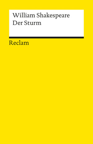 Buchcover Der Sturm | William Shakespeare | EAN 9783150000465 | ISBN 3-15-000046-7 | ISBN 978-3-15-000046-5