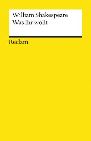 Buchcover Was ihr wollt | William Shakespeare | EAN 9783150000533 | ISBN 3-15-000053-X | ISBN 978-3-15-000053-3