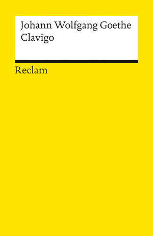 Buchcover Clavigo | Johann W von Goethe | EAN 9783150000960 | ISBN 3-15-000096-3 | ISBN 978-3-15-000096-0