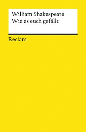 Buchcover Wie es euch gefällt | William Shakespeare | EAN 9783150004692 | ISBN 3-15-000469-1 | ISBN 978-3-15-000469-2