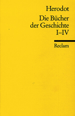 Buchcover Die Bücher der Geschichte | Herodot | EAN 9783150022009 | ISBN 3-15-002200-2 | ISBN 978-3-15-002200-9
