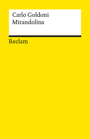 Buchcover Mirandolina | Carlo Goldoni | EAN 9783150033678 | ISBN 3-15-003367-5 | ISBN 978-3-15-003367-8